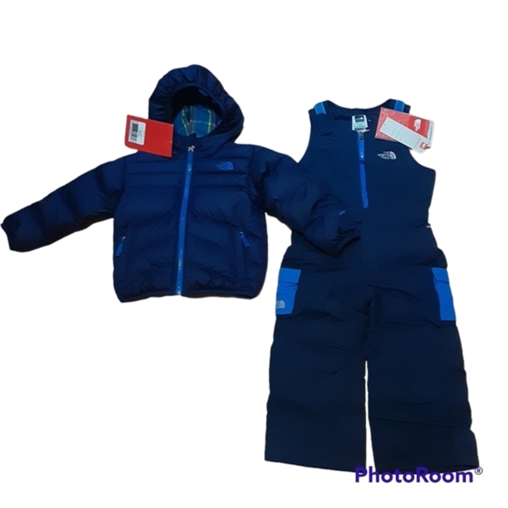 NWT The North Face Winter set-‎ Reversible Down jacket,snowpants,3